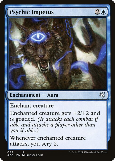 Psychic Impetus [Forgotten Realms Commander - 92]