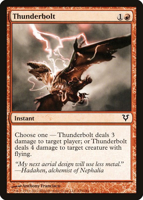 Thunderbolt [Avacyn Restored - 159]