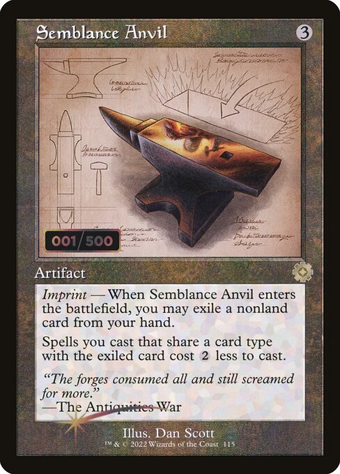 Semblance Anvil [The Brothers' War Retro Artifacts - 115z]
