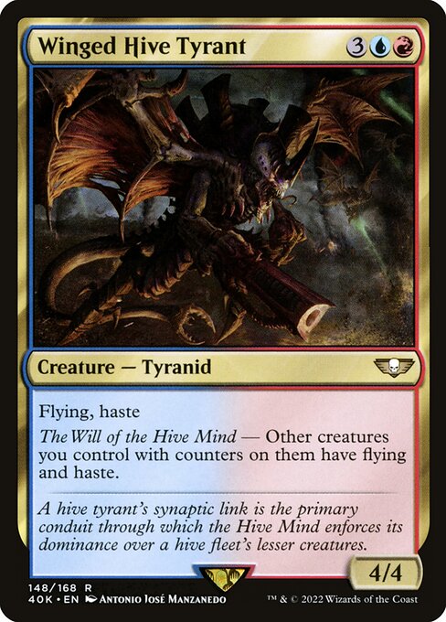 Winged Hive Tyrant [Warhammer 40,000 Commander - 148]
