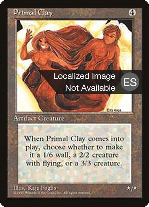 Primal Clay [Fourth Edition Foreign Black Border - 342]