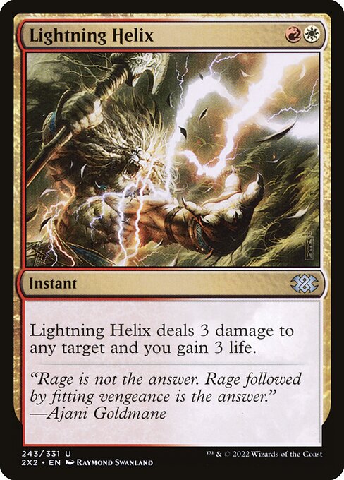 Lightning Helix [Double Masters 2022 - 243]