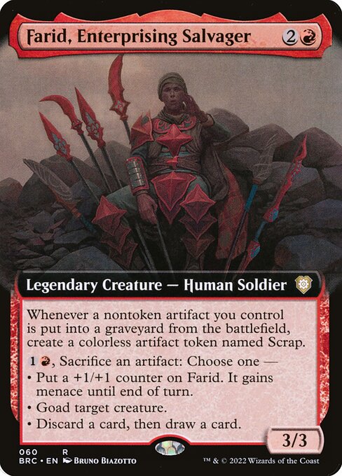 Farid, Enterprising Salvager [The Brothers' War Commander - 60]