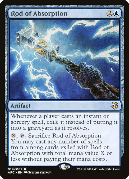 Rod of Absorption [Forgotten Realms Commander - 19]