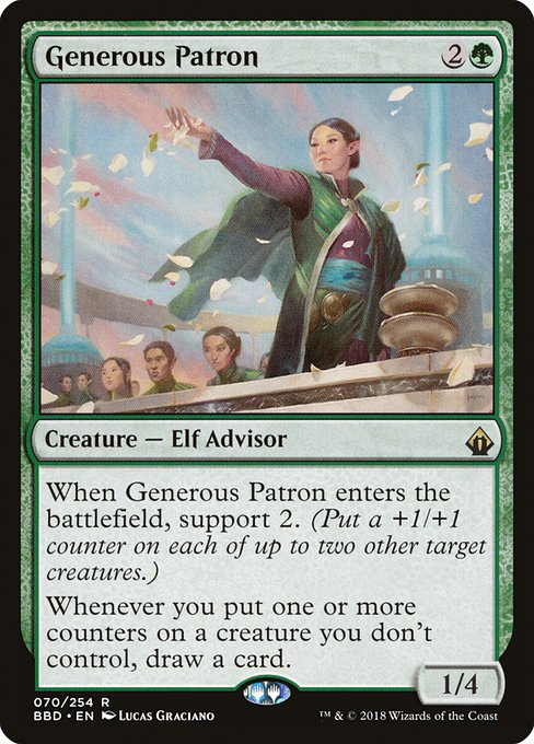 Generous Patron [Battlebond - 70]
