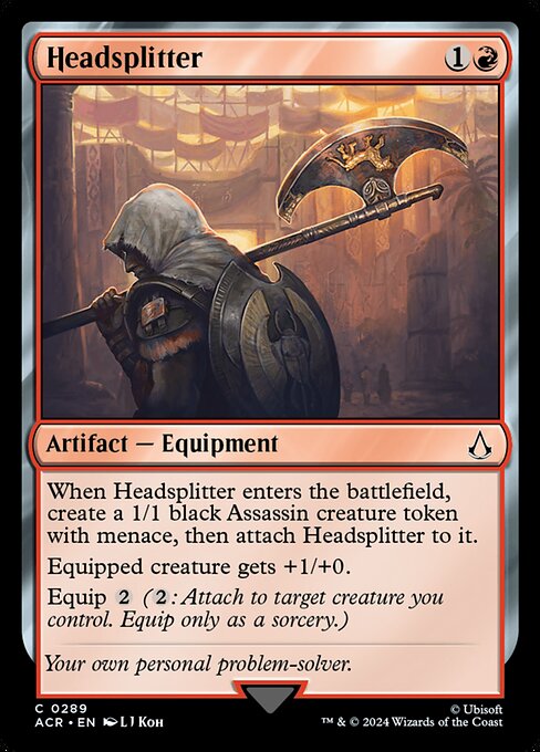 Headsplitter [Assassin's Creed - 289]
