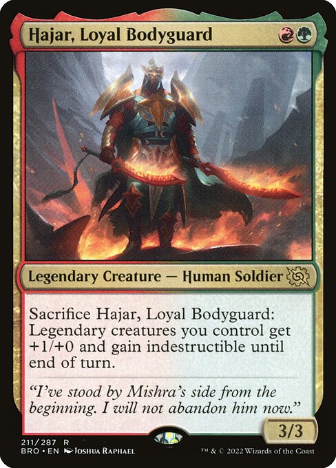 Hajar, Loyal Bodyguard [The Brothers' War - 211]