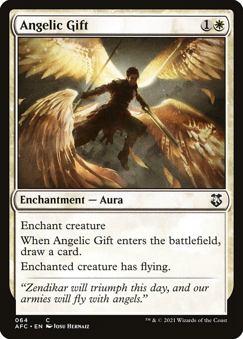 Angelic Gift [Forgotten Realms Commander - 64]