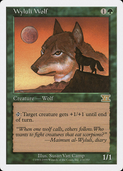 Wyluli Wolf [Classic Sixth Edition - 270]