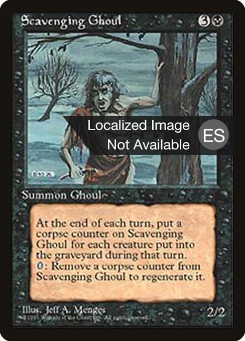 Scavenging Ghoul [Fourth Edition Foreign Black Border - 159]