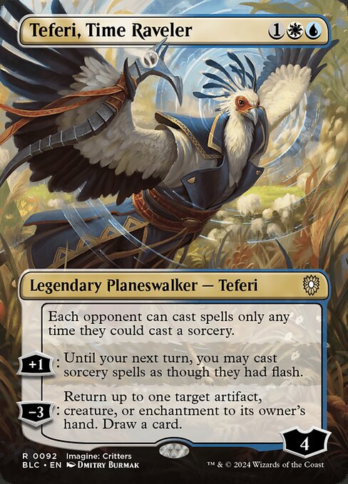 Teferi, Time Raveler [Bloomburrow Commander - 92]