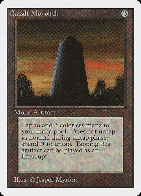 Basalt Monolith [Unlimited Edition - 232]