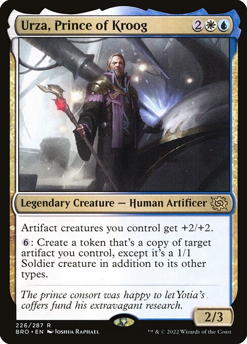 Urza, Prince of Kroog [The Brothers' War - 226]