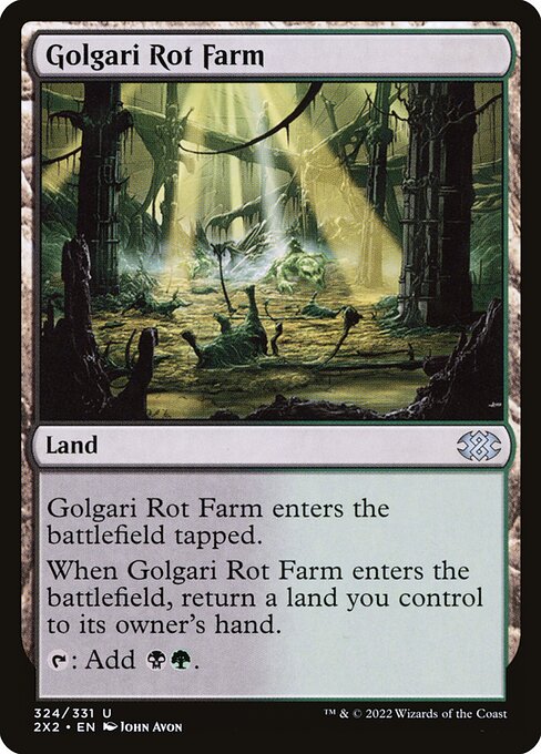 Golgari Rot Farm [Double Masters 2022 - 324]