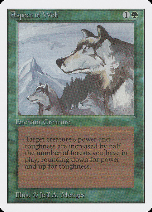 Aspect of Wolf [Unlimited Edition - 185]