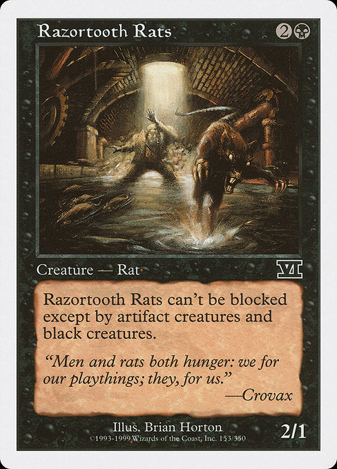 Razortooth Rats [Classic Sixth Edition - 153]