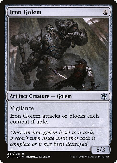 Iron Golem [Adventures in the Forgotten Realms - 247]