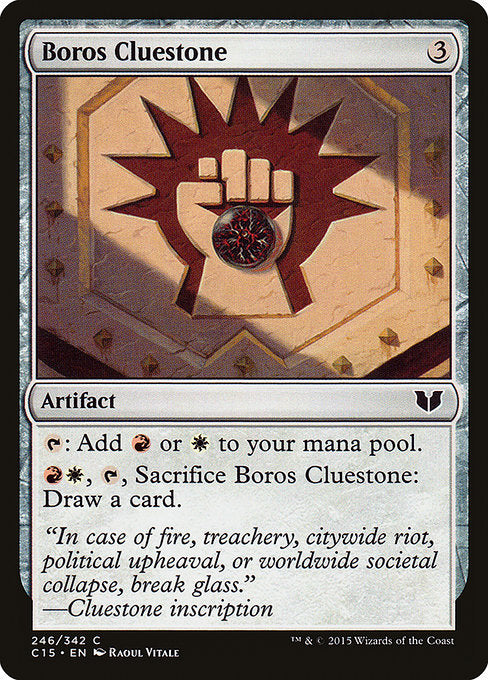 Boros Cluestone [Commander 2015 - 246]