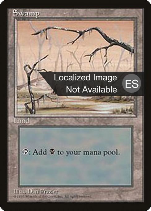 Swamp [Fourth Edition Foreign Black Border - 371]