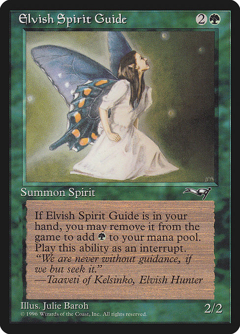 Elvish Spirit Guide [Alliances - 89]