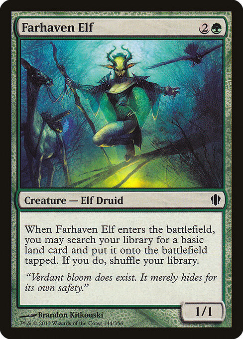 Farhaven Elf [Commander 2013 - 144]