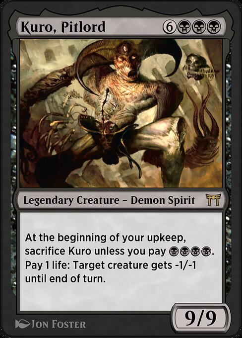 Kuro, Pitlord [Arena Anthology 4 - 15]