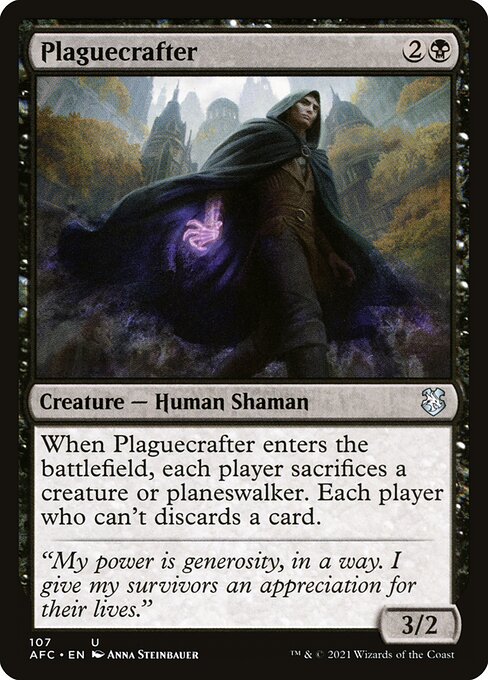 Plaguecrafter [Forgotten Realms Commander - 107]