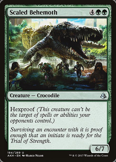 Scaled Behemoth [Amonkhet - 184]