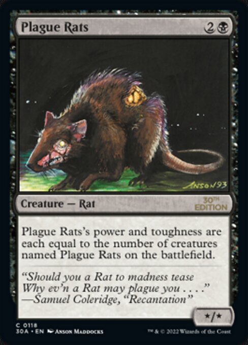 Plague Rats [30th Anniversary Edition - 118]