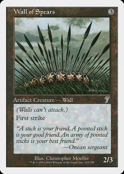 Wall of Spears [Seventh Edition - 323]