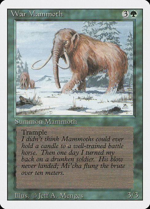 War Mammoth [Revised Edition - 228]