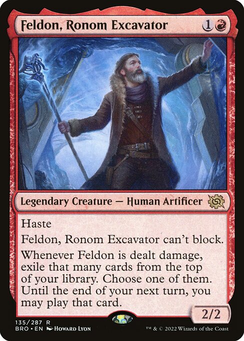 Feldon, Ronom Excavator [The Brothers' War - 135]