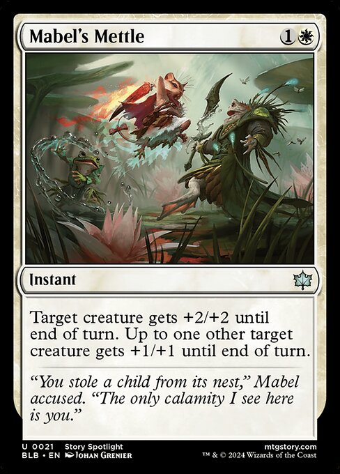 Mabel's Mettle [Bloomburrow - 21]
