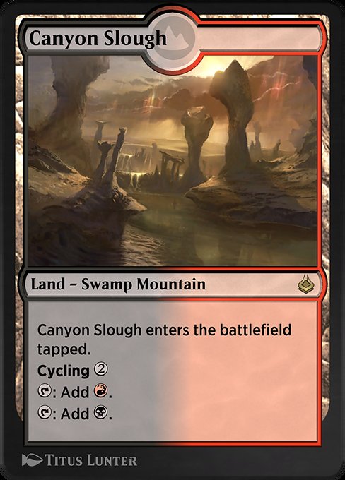 Canyon Slough [Amonkhet Remastered - 284]