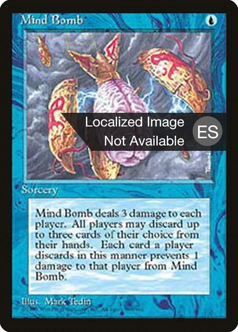 Mind Bomb [Fourth Edition Foreign Black Border - 87]