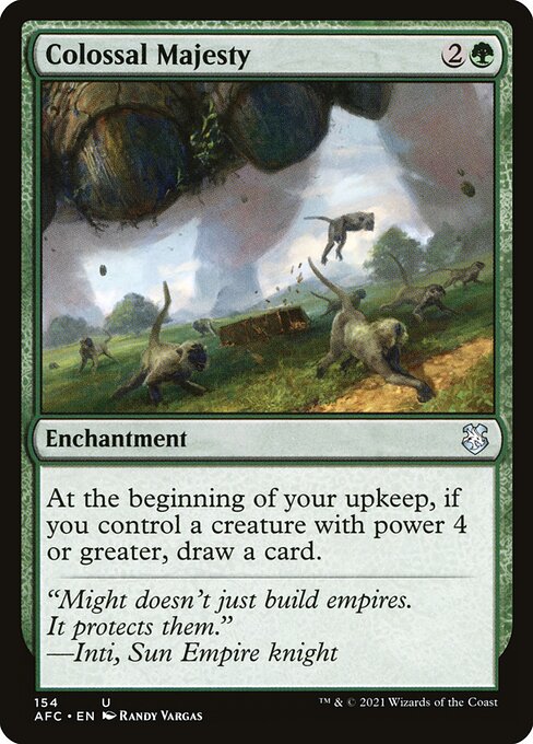 Colossal Majesty [Forgotten Realms Commander - 154]