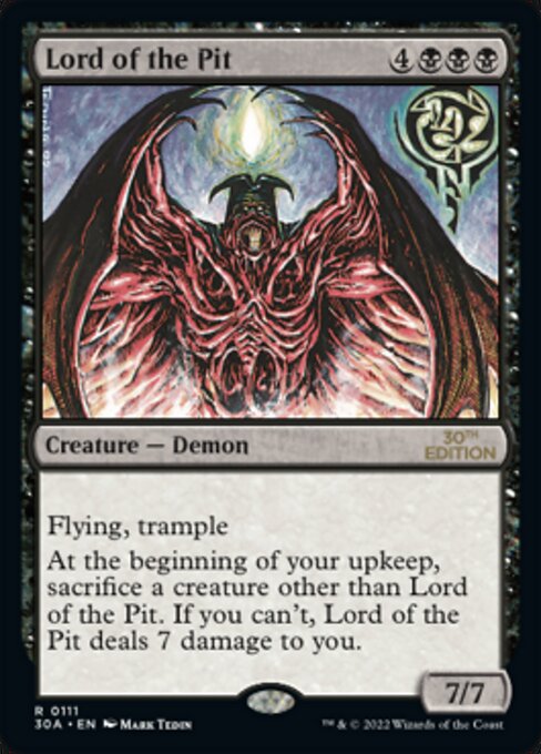 Lord of the Pit [30th Anniversary Edition - 111]