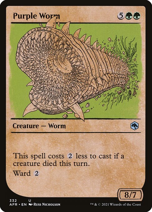 Purple Worm [Adventures in the Forgotten Realms - 332]