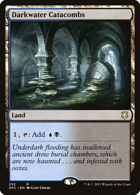 Darkwater Catacombs [Forgotten Realms Commander - 232]