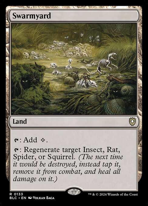 Swarmyard [Bloomburrow Commander - 133]