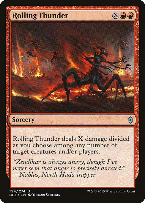 Rolling Thunder [Battle for Zendikar - 154]
