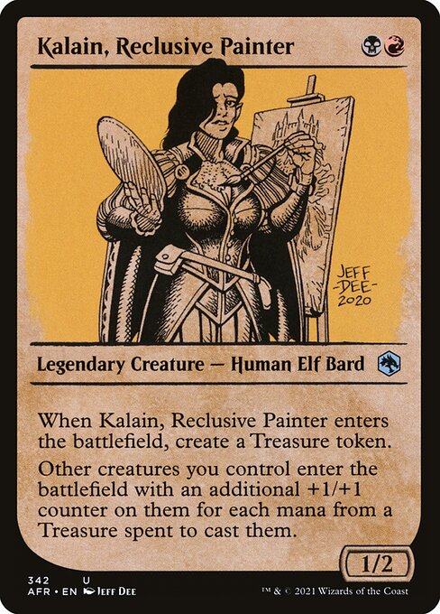 Kalain, Reclusive Painter [Adventures in the Forgotten Realms - 342]