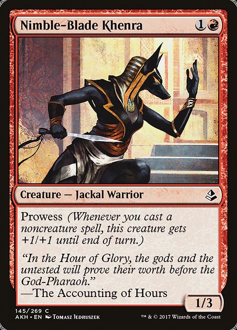 Nimble-Blade Khenra [Amonkhet - 145]