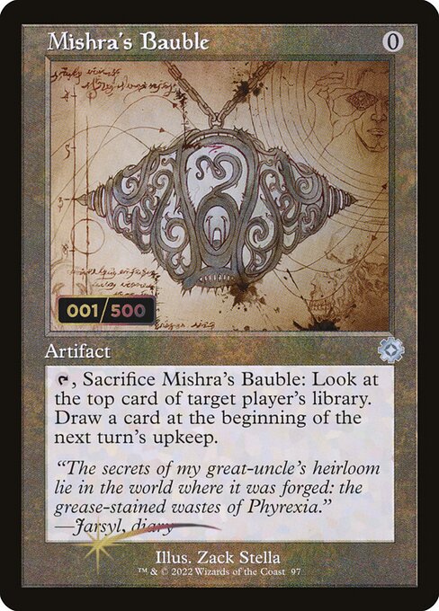 Mishra's Bauble [The Brothers' War Retro Artifacts - 97z]