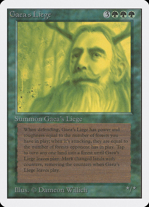 Gaea's Liege [Unlimited Edition - 197]