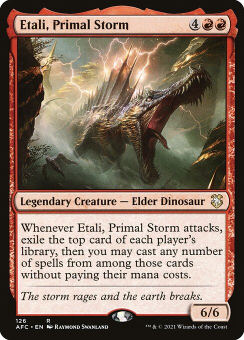 Etali, Primal Storm [Forgotten Realms Commander - 126]