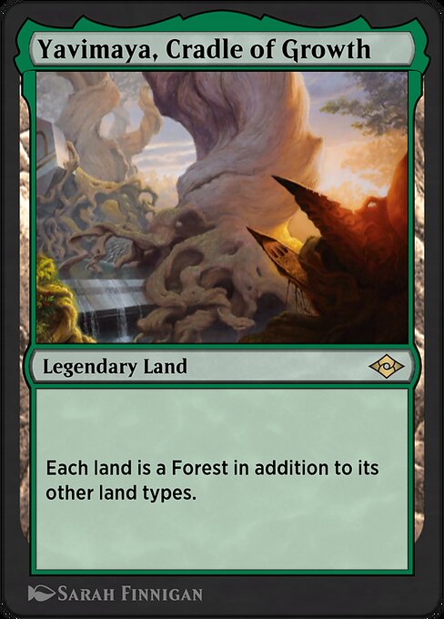 Yavimaya, Cradle of Growth [Arena Anthology 3 - 25]