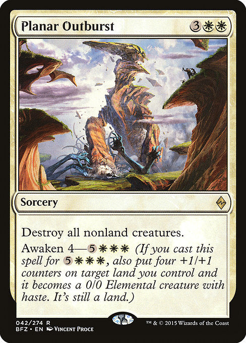 Planar Outburst [Battle for Zendikar - 42]