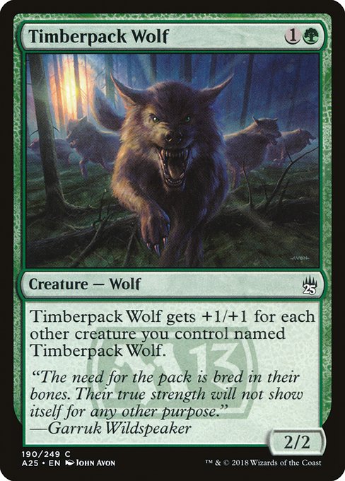Timberpack Wolf [Masters 25 - 190]