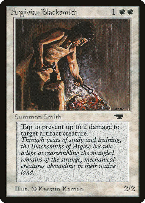 Argivian Blacksmith [Antiquities - 2]